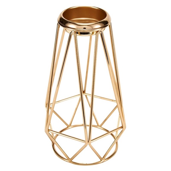 Summer & Rose Gold Candle Holder - Picture 1 of 4